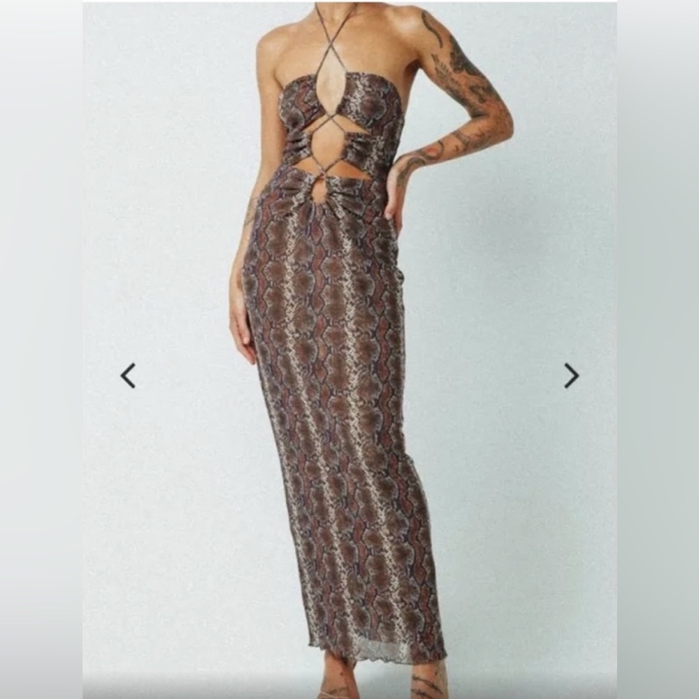 COPY - Jagger & Stone Snake Maxi Dress